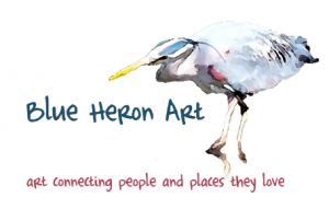 Blue Heron Art